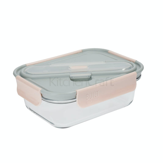 Built Mindful Glass 900ml Lunch Box